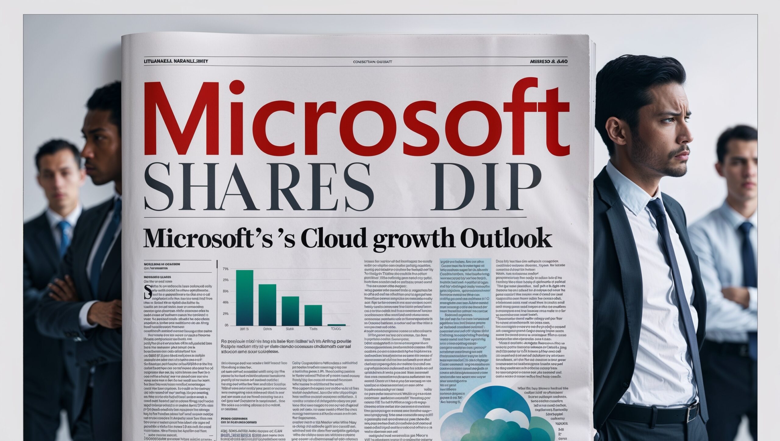 Microsoft Shares Dip